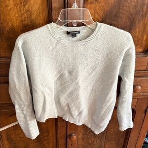 Acrobat Women's Light Cream Crew Neck Sweater